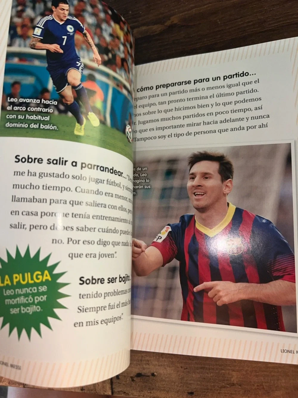 Spanish!! NWT Scholastic Lionel Messi Kid’s Book